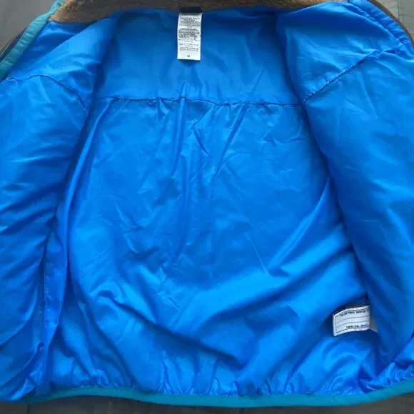 Patagonia Retro-X Fleece Jacket Kids Med. Size 10 Natural Fleece Deep Pile Zip